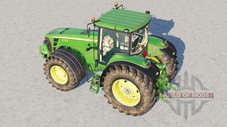 John Deere 8030 series〡power selection pour Farming Simulator 2017