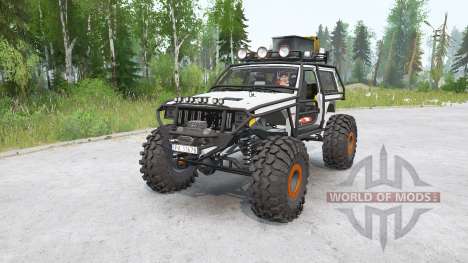 Jeep Cherokee crawler〡avec ses propres addons pour Spintires MudRunner