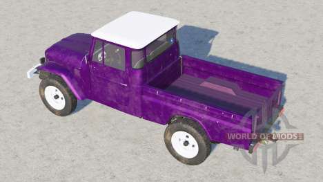 Toyota Bandeirante Pick-Up 1968 〡wheels sélectio pour Farming Simulator 2017