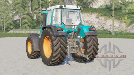Fendt Favorit 510 C Turboshift〡various roues pour Farming Simulator 2017