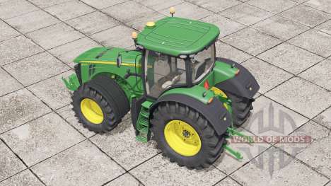 John Deere 8R Serie〡neue Auspuffeffekte für Farming Simulator 2017