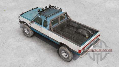 Dodge Power Ram 250 Club Cab 1990 v1.2 pour Spin Tires