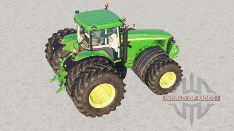 John Deere 8020 Serie〡verschiedene Radsätze für Farming Simulator 2017