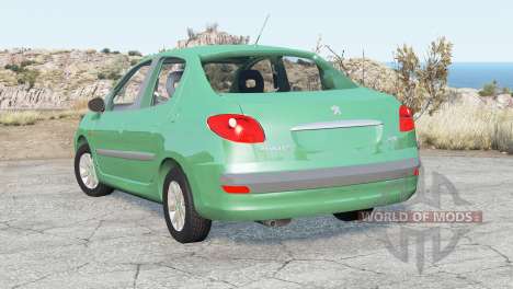 Peugeot 207 Passion 2008 pour BeamNG Drive