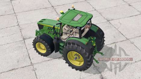 John Deere 6210R〡animated dashboard pour Farming Simulator 2015