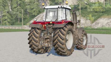 Massey Ferguson 7700S〡marques roues sélectionnab pour Farming Simulator 2017