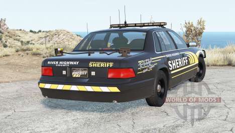 Gavril Grand Marshall River Highway Sheriff pour BeamNG Drive