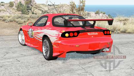 Mazda RX-7 Fast & Furious v1.1 pour BeamNG Drive