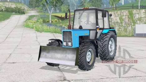MTZ-82.1 Biélorussie〡avec lame pour Farming Simulator 2015