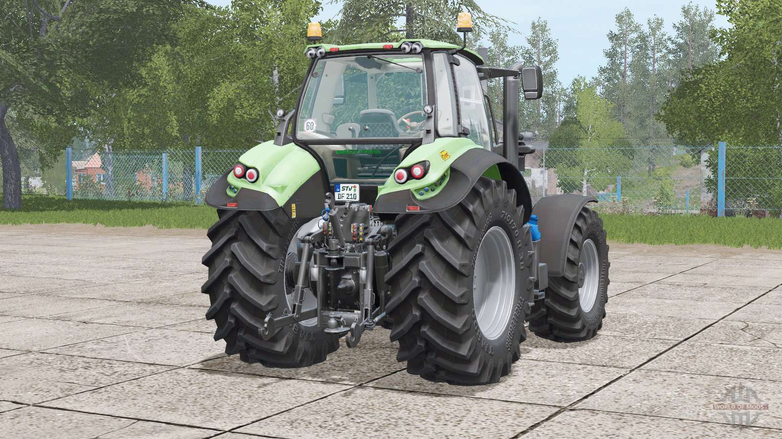 Deutz Fahr Serie 7 Ttv Agrotrꝋn Pour Farming Simulator 2017 6503