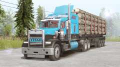 Kenworth W900 6x6 v1.3 pour Spin Tires
