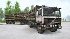 Volvo F12 Timber Truck für MudRunner