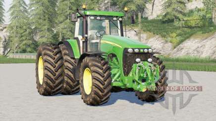 John Deere 8020 Serie〡verschiedene Radsätze für Farming Simulator 2017