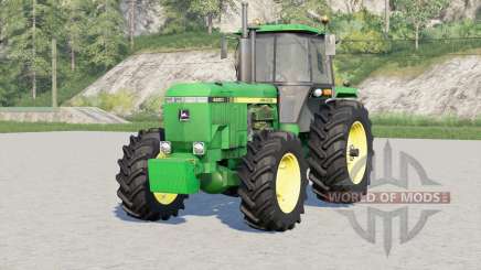 John Deere 4050 série〡20 différents choix de pneus pour Farming Simulator 2017