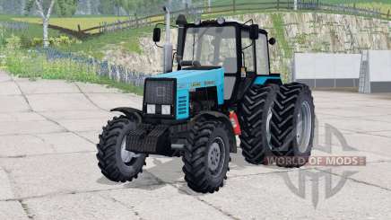 MTZ-1221 Biélorussie 8 roues arrière sparated pour Farming Simulator 2015