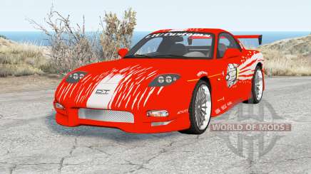 Mazda RX-7 Fast & Furious pour BeamNG Drive