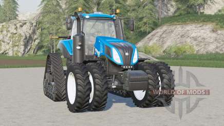 New Holland T8 série〡 avant valise poids config pour Farming Simulator 2017