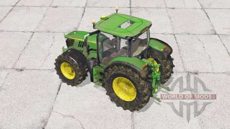 John Deere 6170R〡bonnet s’ouvre pour Farming Simulator 2015