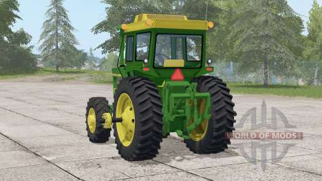 John Deere série 4020 roues sélectionnables pour Farming Simulator 2017