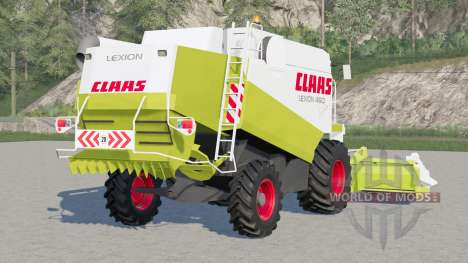 Claas Lexion 460〡working animations pour Farming Simulator 2017