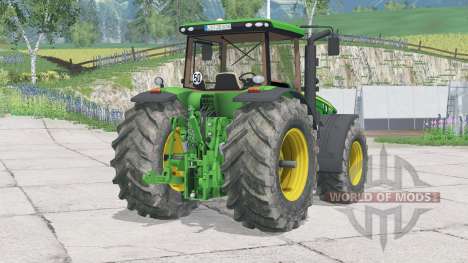 John Deere 8370R〡attement avant pliant pour Farming Simulator 2015