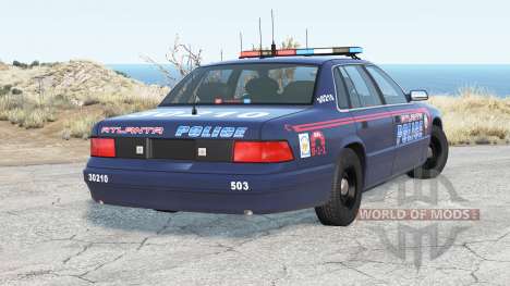 Gavril Grand Marshall Atlanta Police pour BeamNG Drive