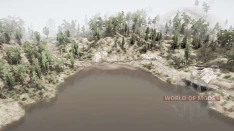 Lacs Noirs pour Spintires MudRunner