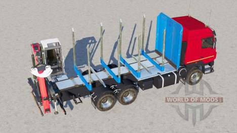 MAZ-6312A9-320-015 Timber Truck für Farming Simulator 2017
