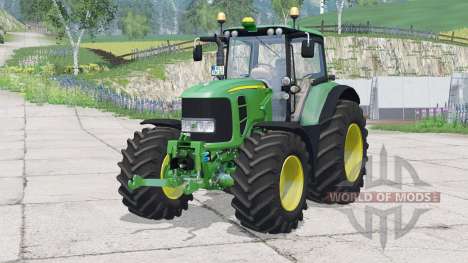 John Deere 7530 Premium〡élairage en carton pour Farming Simulator 2015