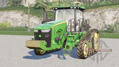 John Deere série 8RT〡 configuration du poids ava pour Farming Simulator 2017
