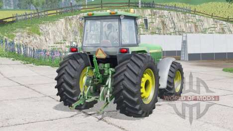 John Deere 4755〡dust des roues pour Farming Simulator 2015