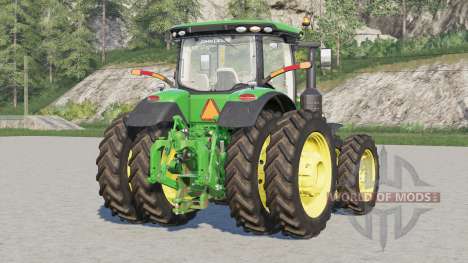John Deere 7R〡 entièrement remodelé au style amé pour Farming Simulator 2017