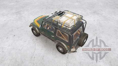Jeep CJ-7 Renegade für Spintires MudRunner