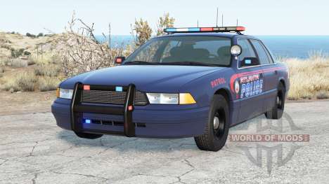 Gavril Grand Marshall Atlanta Police pour BeamNG Drive