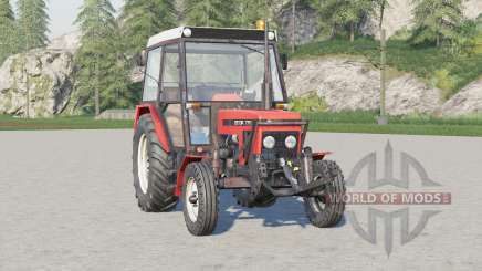 Zetor 7700 〡red ou toit blanc pour Farming Simulator 2017