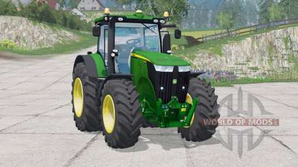 John Deere 7ろ10R pour Farming Simulator 2015