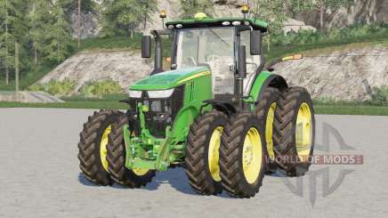 John Deere 7R Serie〡voll nach amerikanischem Stil umgebaut für Farming Simulator 2017