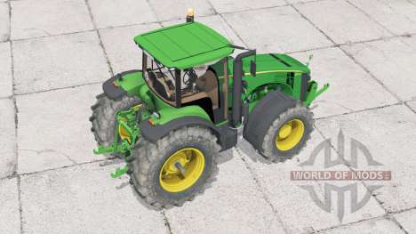 John Deere 8370R〡 corrigé quelques bugs pour Farming Simulator 2015
