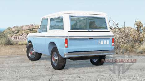 Ford Bronco Wagon 1975 für BeamNG Drive