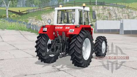 Steyr 8150A Turbo〡wipers animation pour Farming Simulator 2015