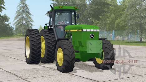 John Deere série 4060 roues sélectionnables pour Farming Simulator 2017