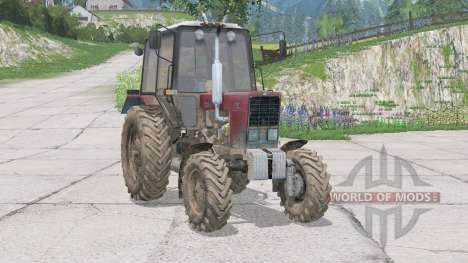 MTZ-82.1 Biélorussie〡élairage plein pour Farming Simulator 2015