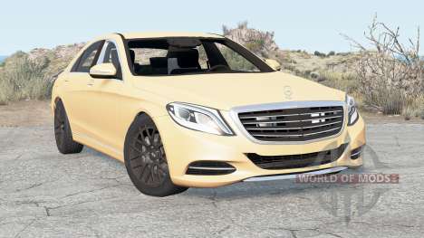 Mercedes-Benz S 500 (W222) 2014 pour BeamNG Drive