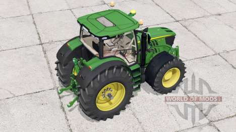 John Deere 6210R〡instrumentpanel belysning pour Farming Simulator 2015