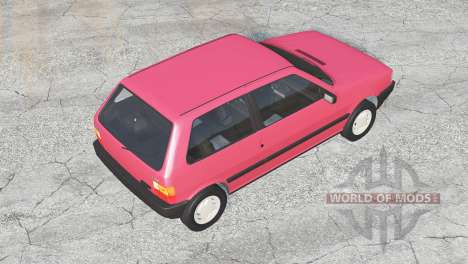 Fiat Uno 3-door (146) 1991 v1.1 für BeamNG Drive