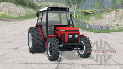 Zetor 7245〡Es gibt doppelte Hinterräder für Farming Simulator 2015