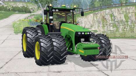 John Deere 8520〡neue Reifen für Farming Simulator 2015