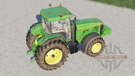 John Deere 8000 Serie〡Radiusräder mit festem Rad für Farming Simulator 2017