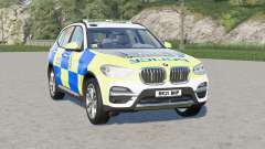 BMW X3 xDrive30d xLine (G01) 2017〡UK Polizei für Farming Simulator 2017