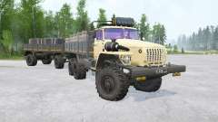 Ural-4320 6x6〡various animations pour MudRunner